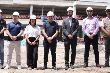 (FOTOS) FIFA y Conmebol supervisaron avances de obras en la Videna