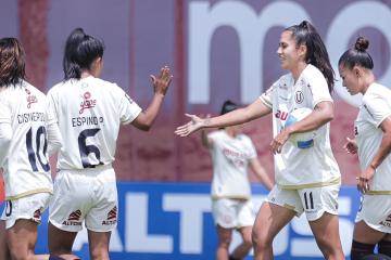 (FOTOS) ¡Lo pasó por encima! Universitario goleó 9-0 a Vallejo por Liga Femenina