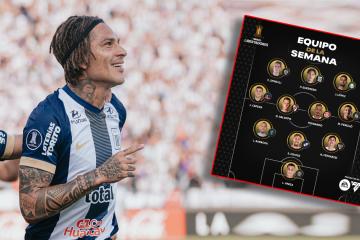 Paolo Guerrero integra once ideal de la tercera fecha de la Conmebol Libertadores