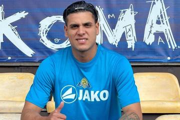 Gonzalo Sánchez fue titular en el empate 1-1 del Babrungas ante Neptūnas