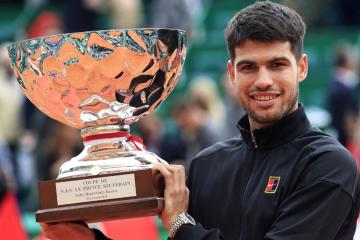 Alcaraz se coronó campeón del Masters 1000 de Montecarlo