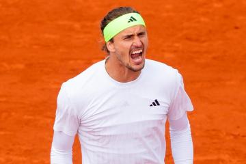 Alexander Zverev remontó para avanzar en el Torneo de Múnich
