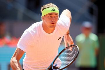 Alexander Zverev debutó con triunfo en el Madrid Open