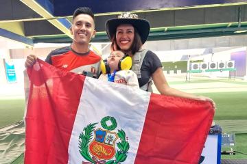 Tirador peruano Kevin Altamirano culminó Top 6  en el ISSF World Cup - Lima 2025