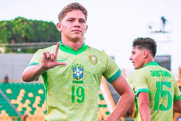 Brasil venció por la mínima a Chile y jugará la final del Sudamericano Sub 17