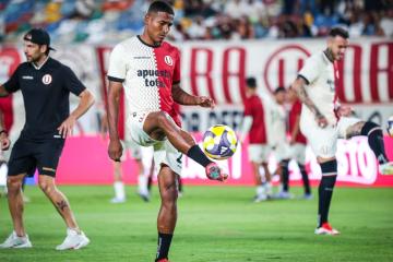 Carabalí: "Ha sido mi mejor partido con la 'U'"
