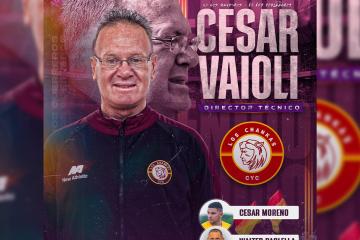 Pega la vuelta: César Vaioli es nuevo entrenador de Los Chankas