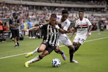São Paulo, próximo rival de Alianza, empató 0-0 con Atlético Mineiro en el Brasileirao