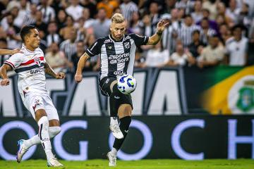 ¡Atención, Alianza! São Paulo cortó su racha en el Brasileirao tras empatar 1-1 con Ceará