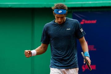 Conner Huertas del Pino accedió a la final de doble del Challenger de San Miguel
