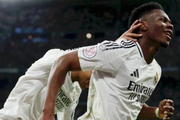 Real Madrid alcanzó los 10.000 goles con tanto histórico del francés Tchouaméni