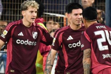 River Plate goleó a Gimnasia y se prepara para enfrentar a Boca e Independiente del Valle