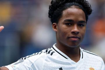 Endrick ingresó en la historia del Real Madrid en la Copa del Rey