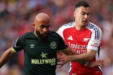Arsenal cedió puntos en casa tras empatar 1-1 con Brentford por la Premier League