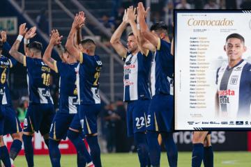 Conoce los convocados de Alianza Lima para el partido ante Universitario