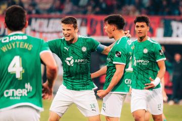 Sin Aguilar, Lommel venció por la mínima diferencia a Racing White