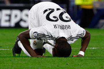 Rüdiger fue operado de la rodilla