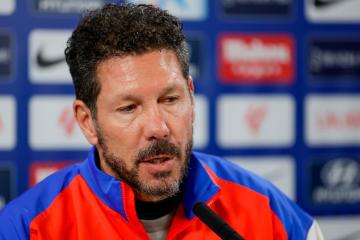 Simeone: "El equipo está haciendo una temporada muy buena"