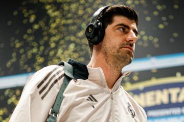 Courtois: “Metimos muchos centros, pero este año no tenemos un Joselu, un delantero nato”