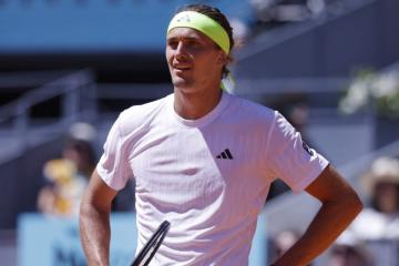 Zverev fue eliminado del Masters 1000 de Madrid