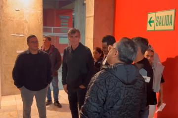 Ibáñez presente en el duelo entre Boys vs. Alianza Lima