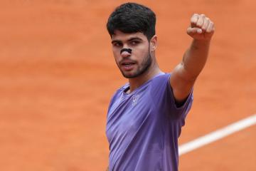 Carlos Alcaraz llegó a semifinales en Masters 1000 de Roma
