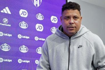 Ronaldo vendió sus acciones y dejó de ser dueño del Real Valladolid