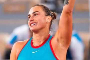 Aryna Sabalenka se metió a octavos de final de Roland Garros