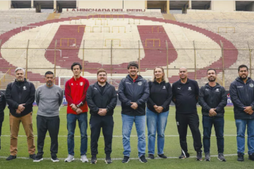 Estadio Monumental recibió visita de CONMEBOL con miras a la final de la Libertadores 2025
