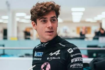Colapinto fue oficializado como piloto de Alpine