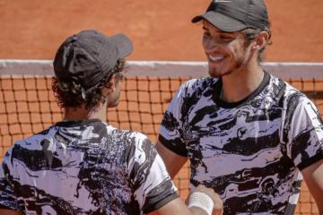Hermanos Huertas del Pino avanzaron en el Challenger 50 de Bogotá