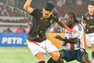 Ramos fue titular en el empate de América de Cali ante Junior de Barranquilla