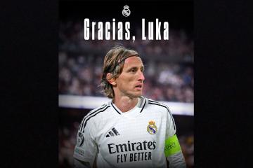 Real Madrid: "Modric permanecerá para siempre en el corazón de todos los madridistas"