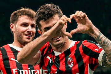 Milan remontó ante Bolonia y sigue en la pelea por torneos internacionales en la Serie A