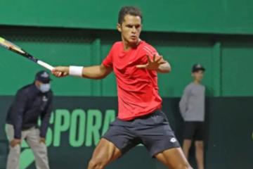 Juan Pablo Varillas suma tercera derrota consecutiva tras caer ante Mager en el Santos Challenger
