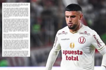 Ureña: "Mi enojo no fue por los insultos, fue por lo que le hicieron pasar a mi familia"