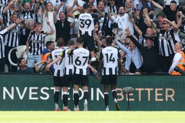 Newcastle derrotó al Chelsea y dio un paso firme hacia la Champions