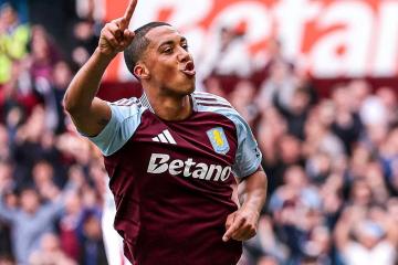 Aston Villa venció en casa al Fulham y aún sueña con clasificar a Champions League