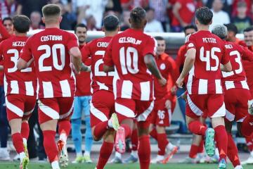 Sin Zanelatto, OFI Creta perdió la final de la Copa de Grecia ante Olympiacos
