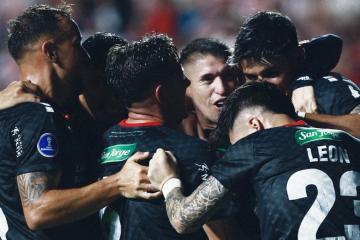 Palestino ganó de visita en la Sudamericana
