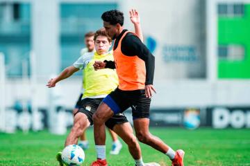 Sporting Cristal realizó su penúltimo entrenamiento pensando en Palmeiras