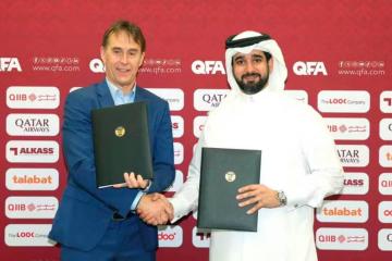 Lopetegui fue presentado como nuevo DT de Catar