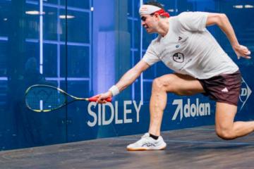 Diego Elías se metió a cuartos de final del Mundial de Squash