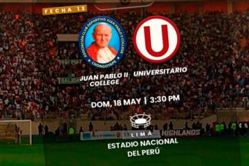 Juan Pablo II inició venta de entradas para duelo ante Universitario