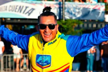 Peruano Raúl Auccatoma rozó el podio en Campeonato Latinoamericano de Kartismo