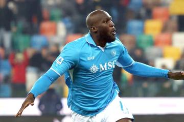 Lukaku: "Estamos dándolo todo cada día para ser campeones en Napoli"