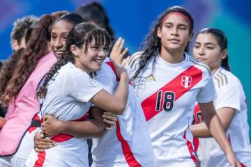 Selección femenina sub 17 venció a Bolivia en el Sudamericano