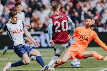 Tottenham empató de visita frente al West Ham