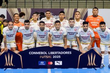 Universitario perdió en su estreno en la Libertadores de Futsal