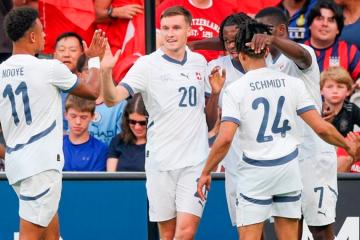 Sigue de malas: Estados Unidos cayó por 4-0 ante Suiza en amistoso